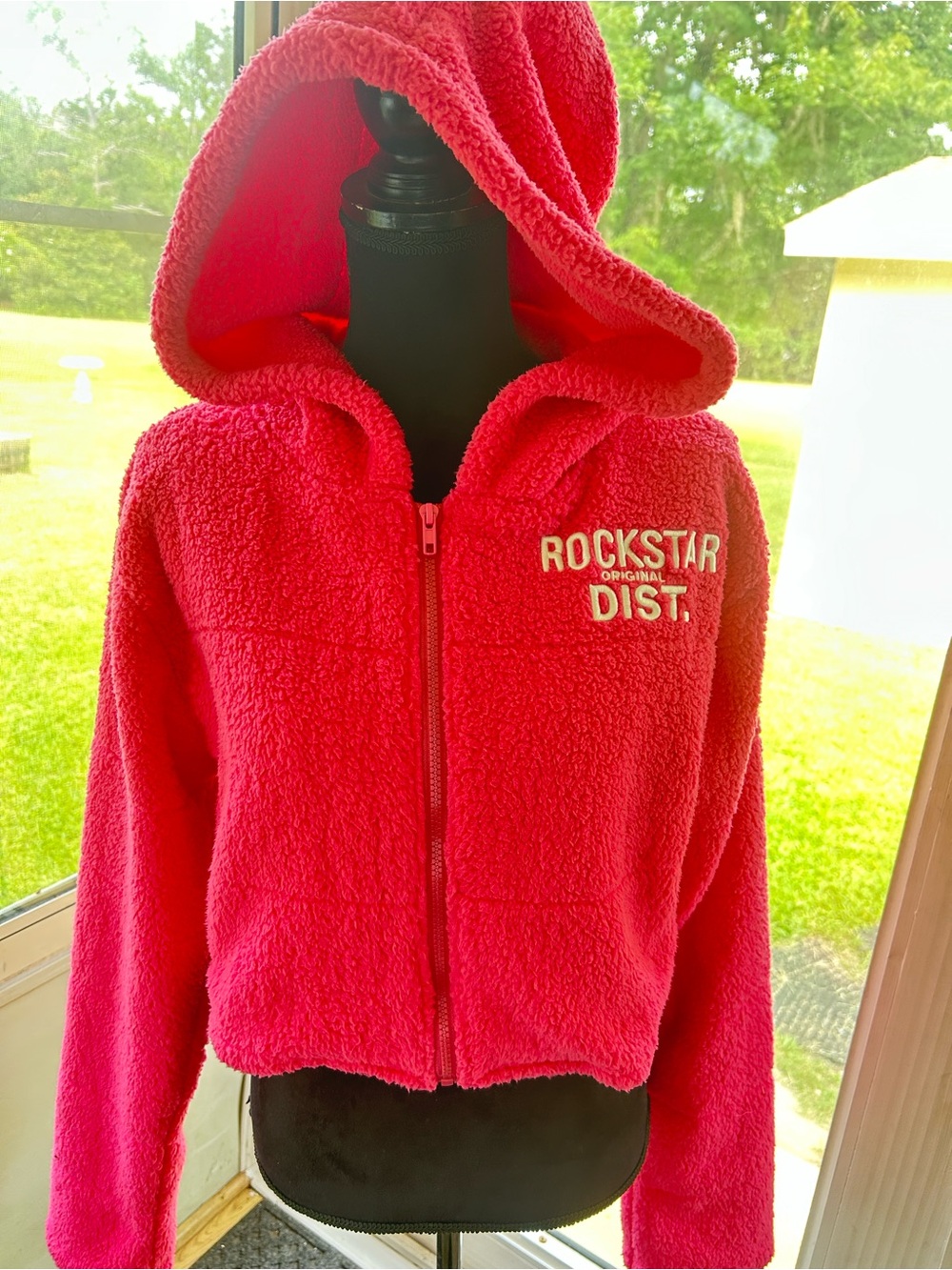NEW with tags Rockstar Dist. Zip up hoodie